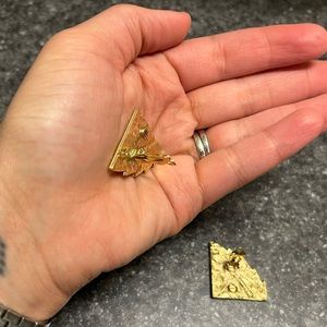 Gold Clip-on Earrings